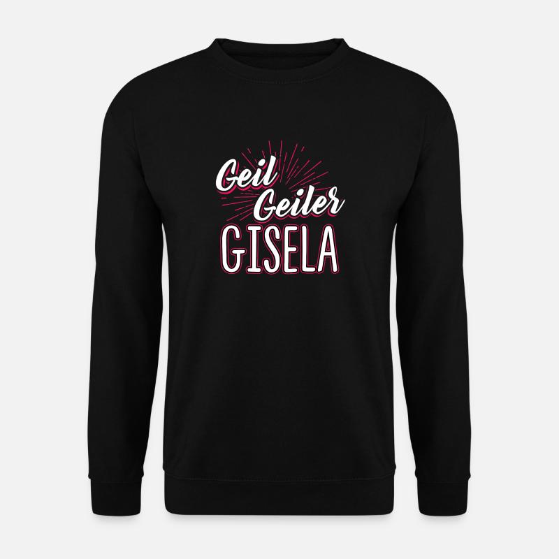 GISELA - geiler - Unisex Pullover - Schwarz