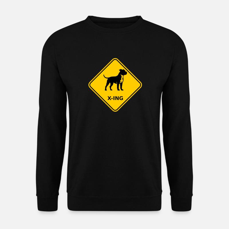 Schild "Bit Pull X-ING" - Unisex Pullover - Schwarz