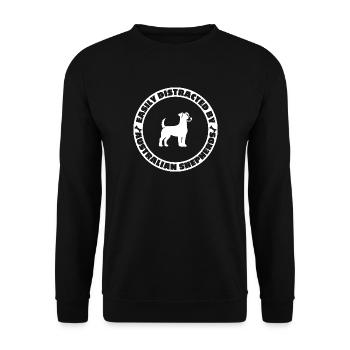 Facilement distrait par les bergers australiens - Sweat-shirt Unisexe - noir - Devant - Alina (178cm) & Michal (187cm)
