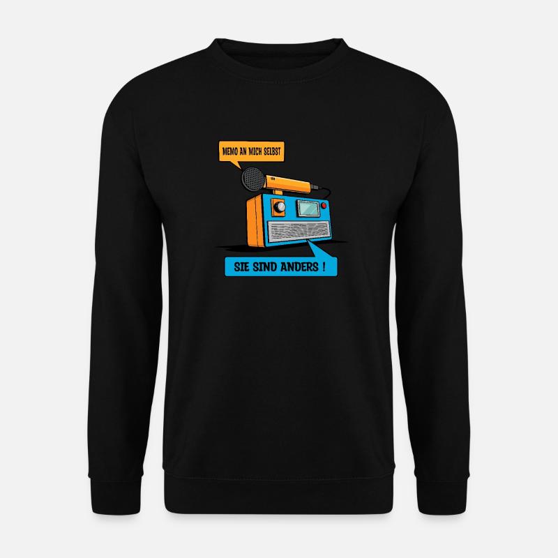 Ils sont différents ! - Sweat-shirt Unisexe - noir