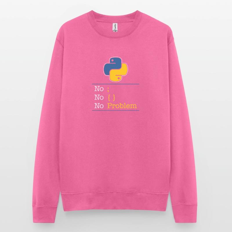 Python no problem Sweat-shirt Unisexe