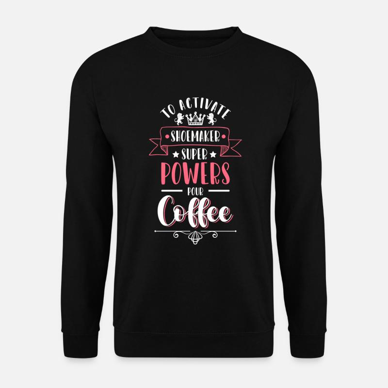 Schuster Schuh Handwerker Sohle - Unisex Pullover - Schwarz