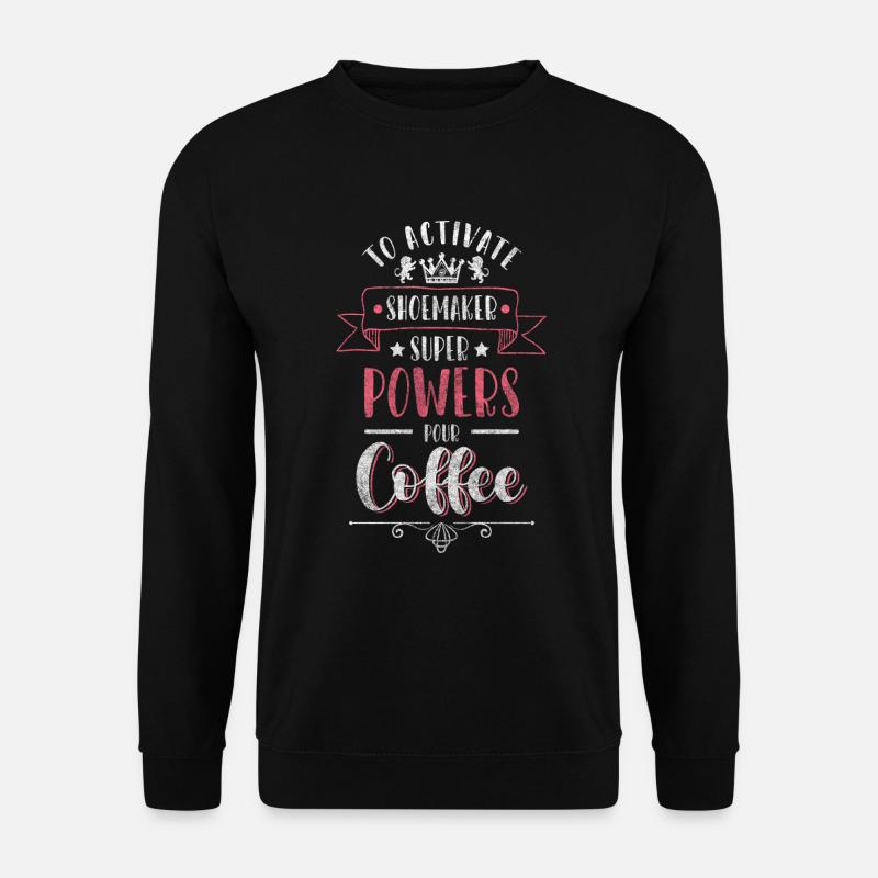 Handwerk Schuhe - Unisex Pullover - Schwarz
