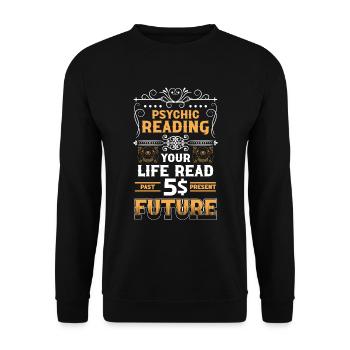 Astrologie psychique Clairvoyance Zodiaque - Sweat-shirt Unisexe - noir - Devant - Alina (178cm) & Michal (187cm)