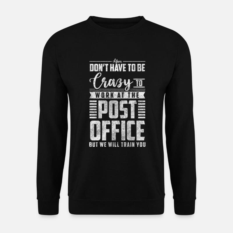 Mail Letters Postman Messenger - Unisex Sweatshirt - black
