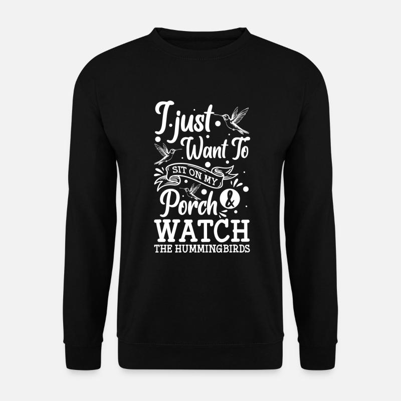 Vögel Mindtopia - Unisex Pullover - Schwarz