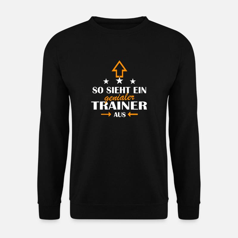 GENIALER Trainer - Unisex Pullover - Schwarz