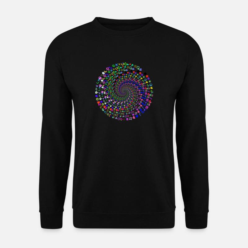 choses - Sweat-shirt Unisexe - noir