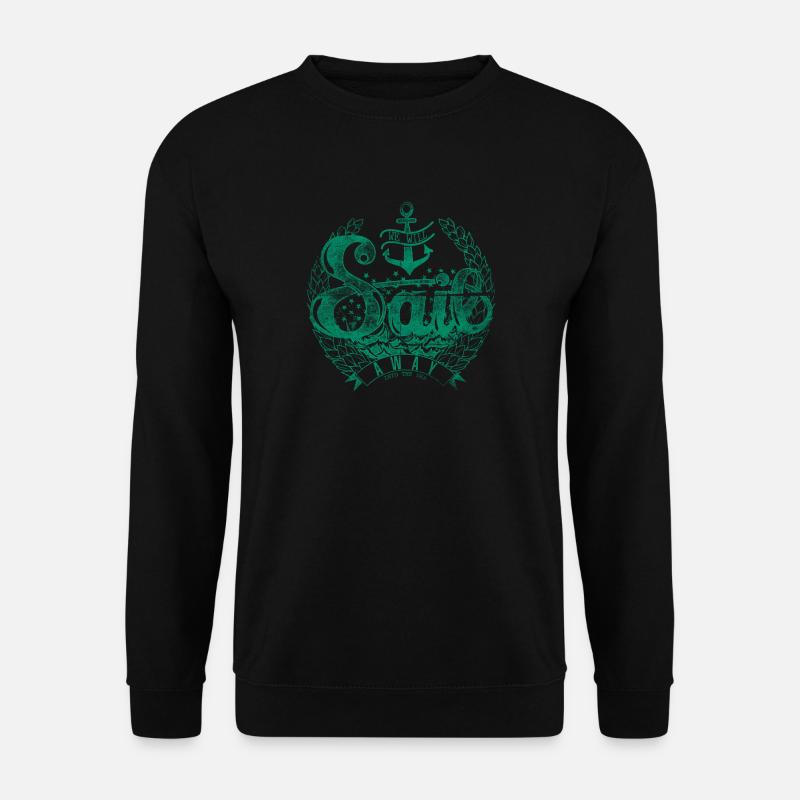 Segel weg2 - Unisex Pullover - Schwarz
