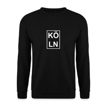 Cologne for Cologne and Cologne - Unisex Sweatshirt - black - Front - Alina (178cm) & Michal (187cm)
