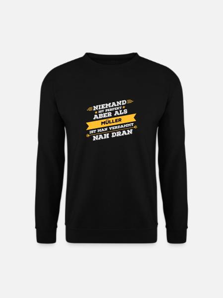 Müller Beruf Geschenk - Unisex Pullover - Schwarz