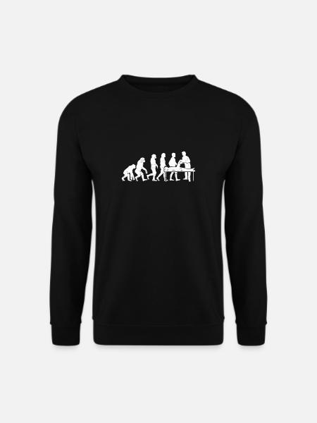 Physiotherapy evolution physio therapist gift - Unisex Sweatshirt - black