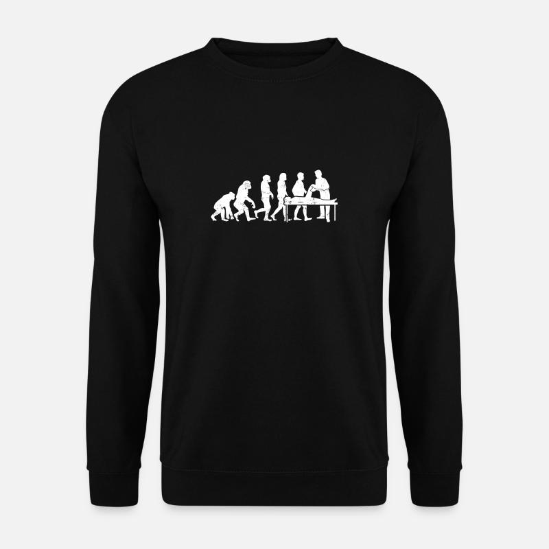évolution Physiothérapie cadeau thérapeute kiné - Sweat-shirt Unisexe - noir