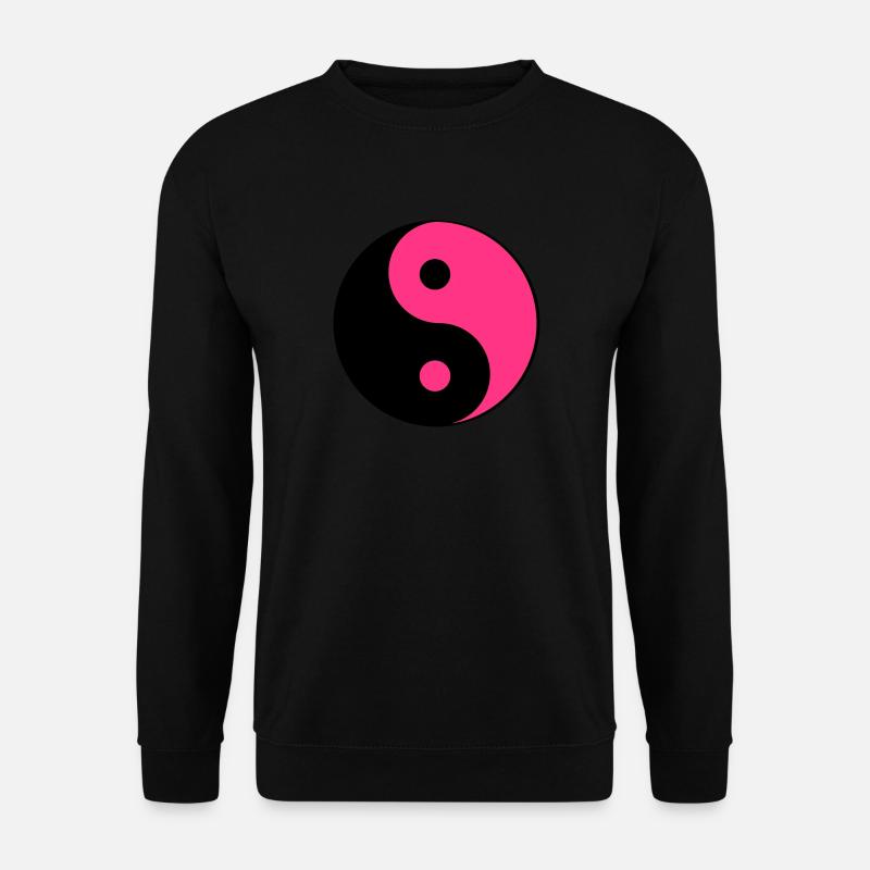ind Yin Yang - Sweat-shirt Unisexe - noir