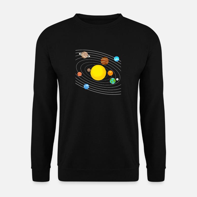 solar system - Unisex Sweatshirt - black