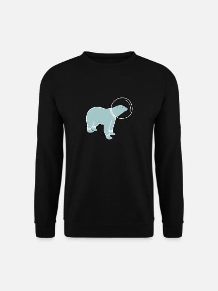 ESPACE OURS - Sweat-shirt Unisexe - noir