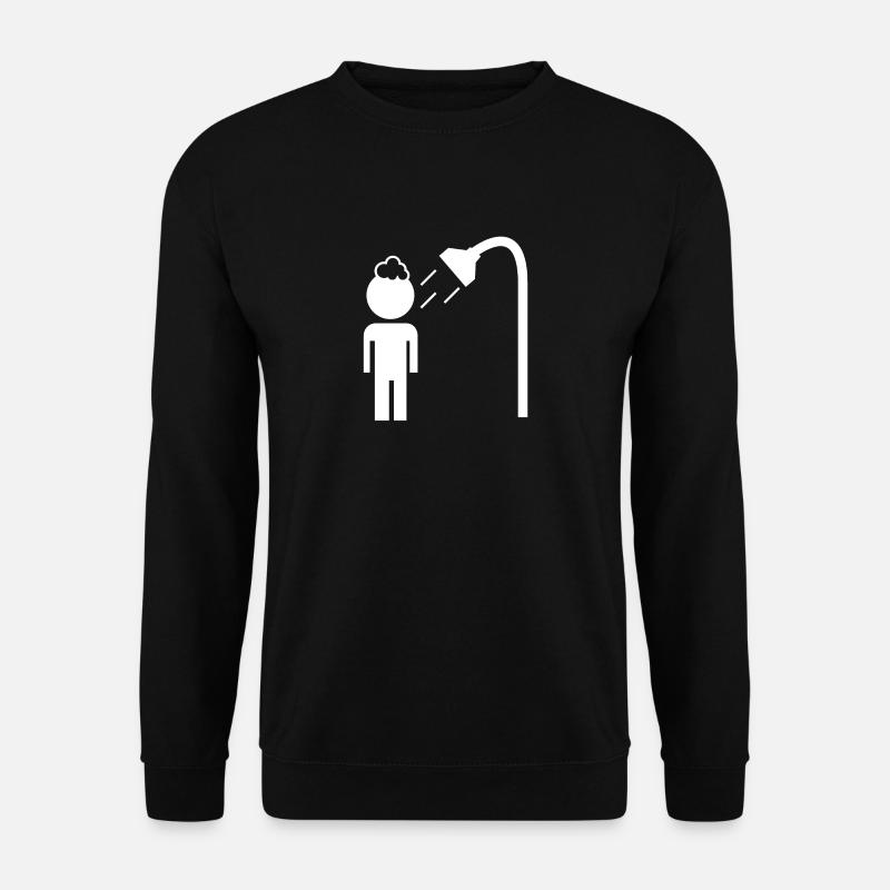douche - Sweat-shirt Unisexe - noir