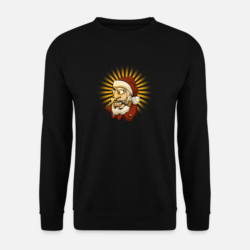 Cool Santa - Unisex Pullover - Schwarz