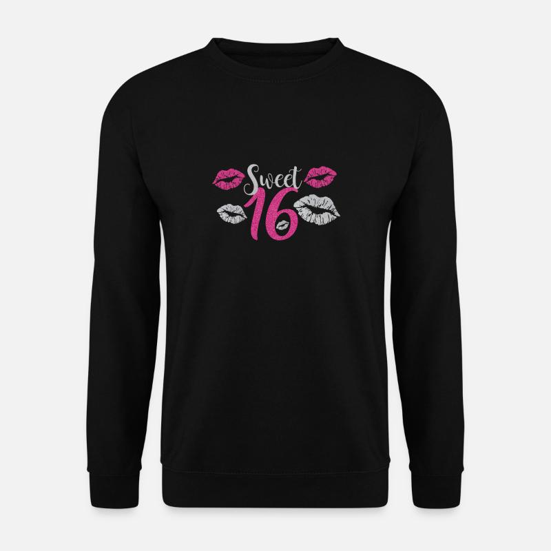 Sweet 16 sixten - Unisex Pullover - Schwarz