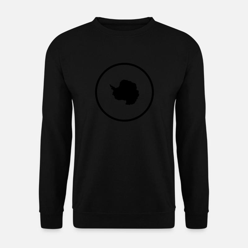 Antarktika - Unisex Pullover - Schwarz