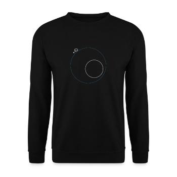 PUBG Minimap Fun - Unisex Pullover - Schwarz - Vorne - Alina (178cm) & Michal (187cm)