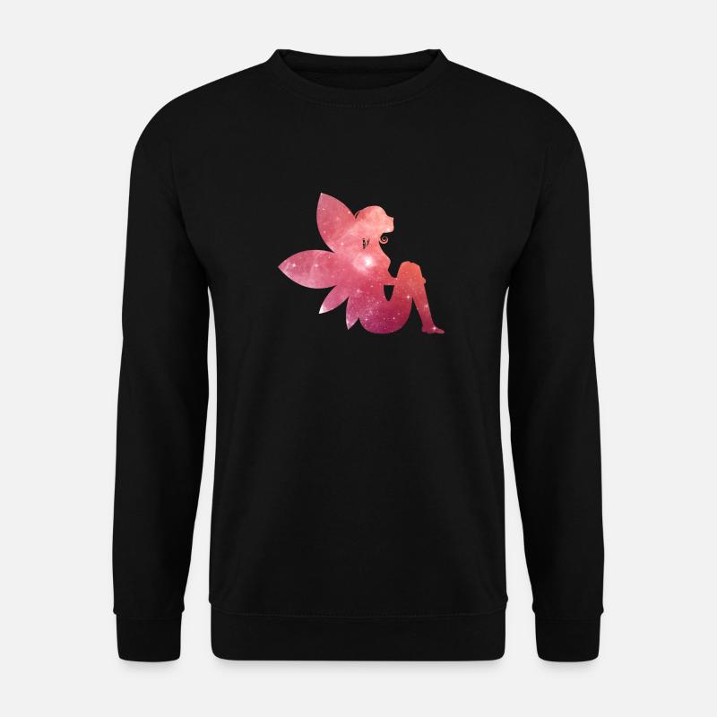 fairy - Fee - Unisex Pullover - Schwarz