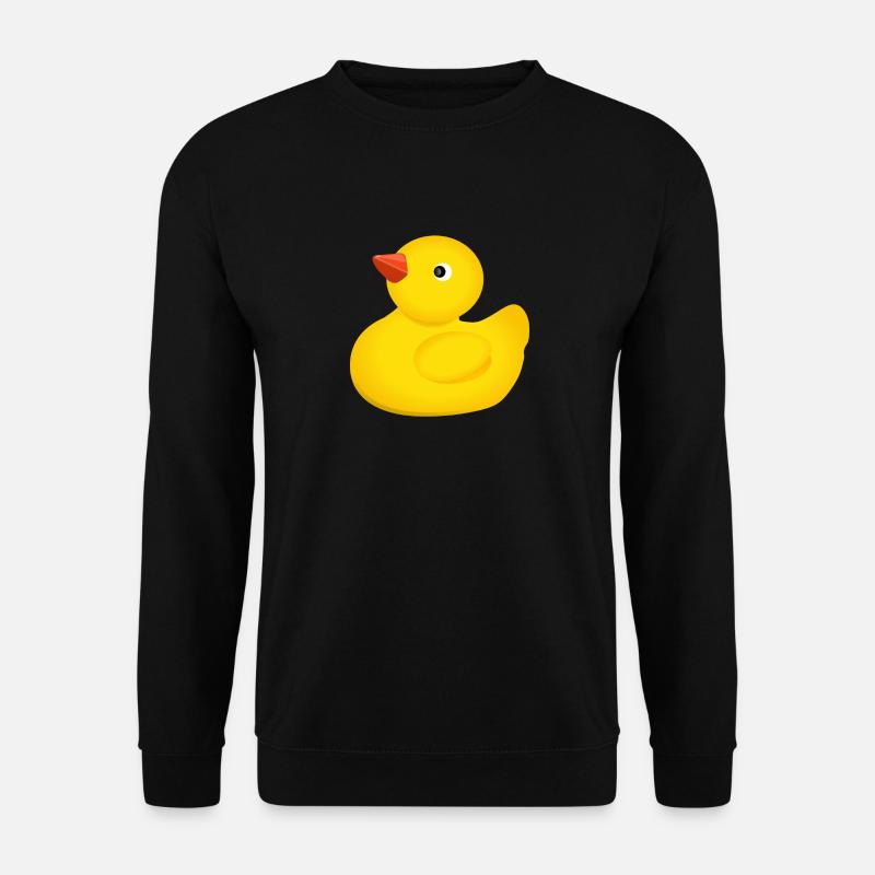 Badeente - Unisex Pullover - Schwarz