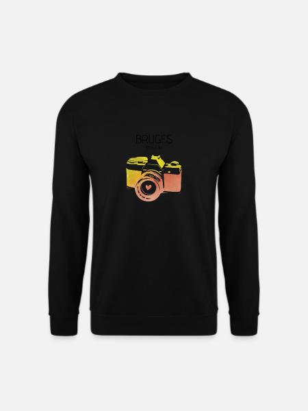 Camera Bruges Belgium - Unisex Sweatshirt - black
