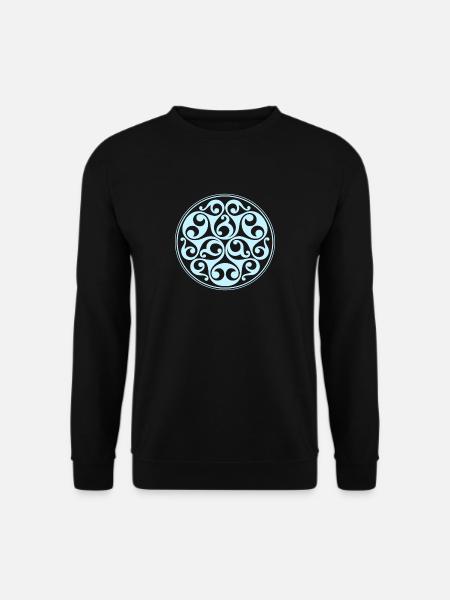 Pattern La Te ne - Unisex Sweatshirt - black