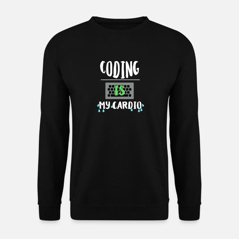 Programmierer Shirt für Informatiker Geschenk - Unisex Pullover - Schwarz