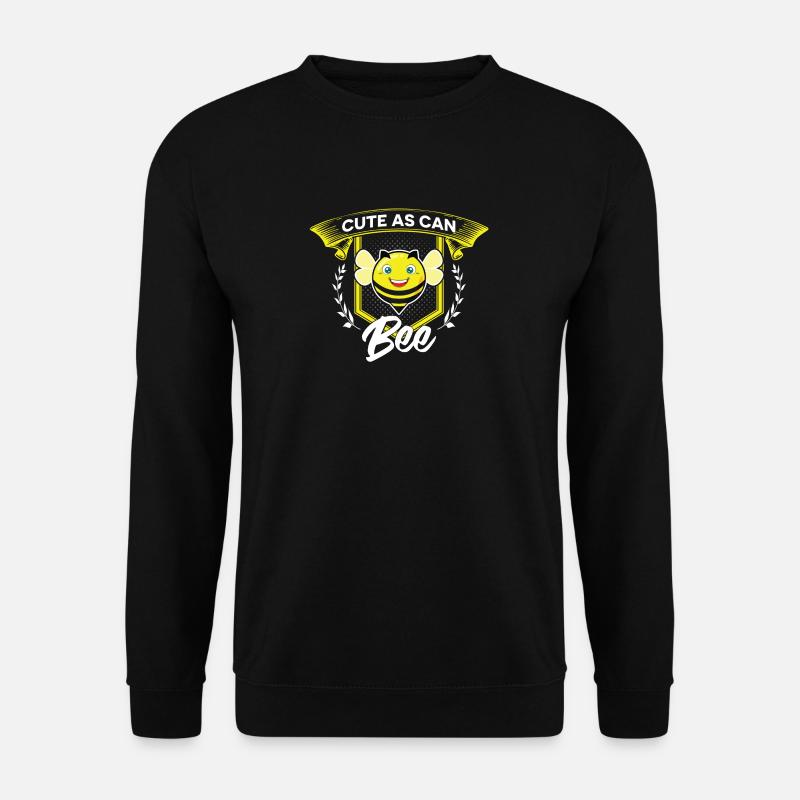Bienen Hummel Design - Unisex Pullover - Schwarz