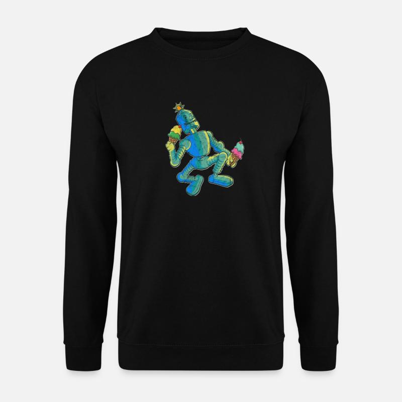 Enfants de glace Robot - Sweat-shirt Unisexe - noir
