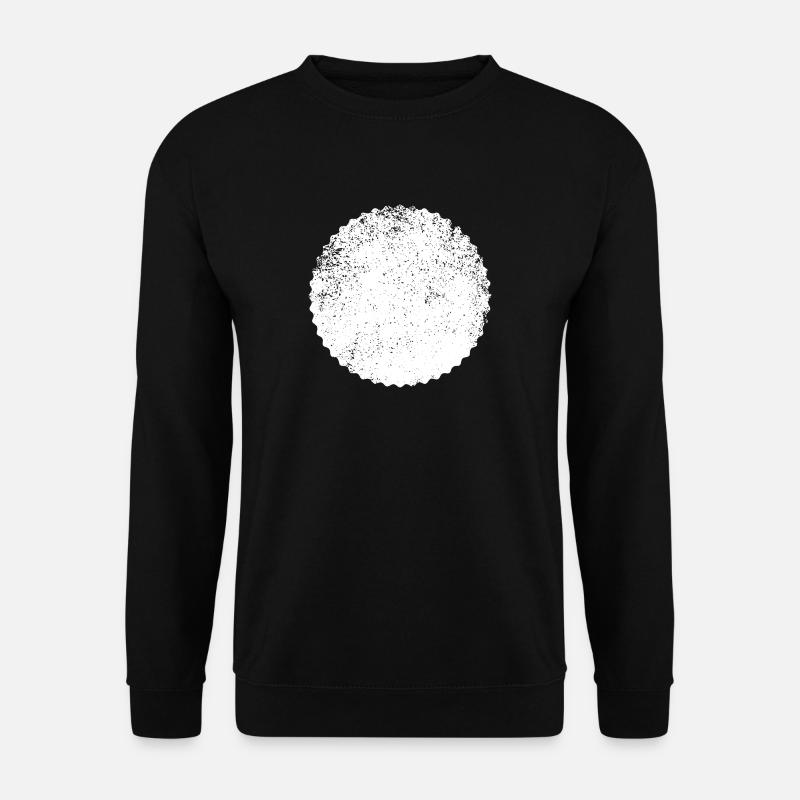 SHAPES SHAPE GRUNGE - Unisex Sweatshirt - black
