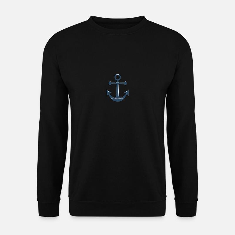 anchor - Unisex Sweatshirt - black