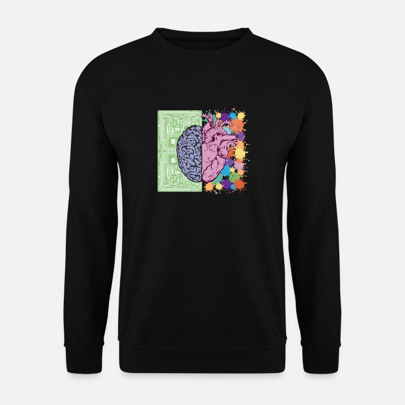liebe & verstand - Unisex Pullover - Schwarz