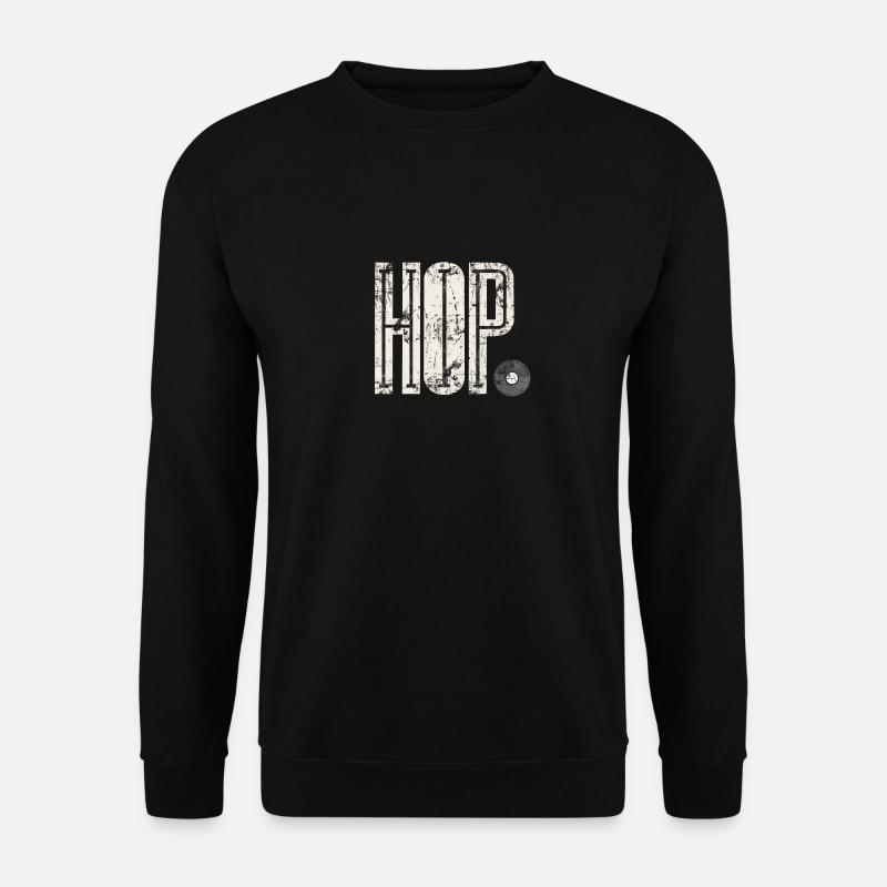 hip hop - Unisex Pullover - Schwarz