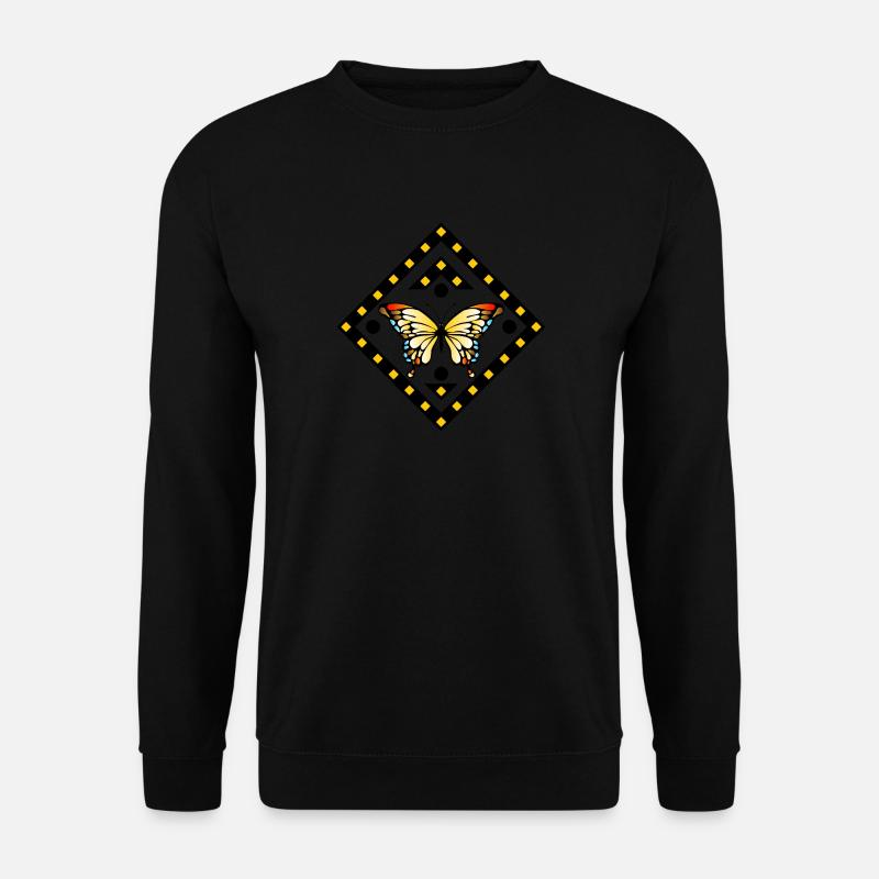 Schmetterling - Unisex Pullover - Schwarz