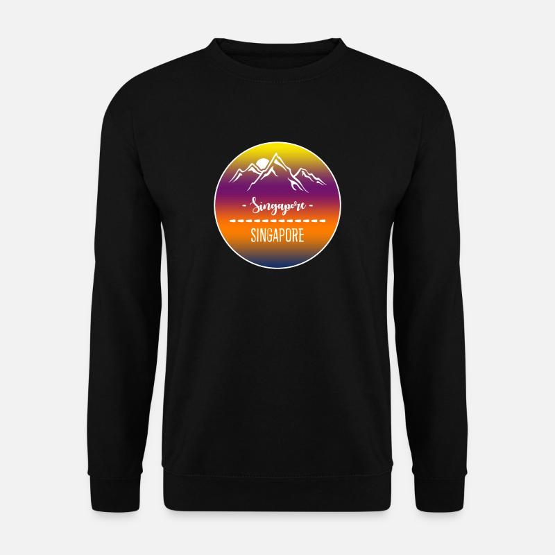 Singapur Singapur - Unisex Pullover - Schwarz