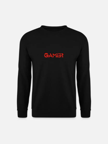 Gamer (red) - Unisex Sweatshirt - black