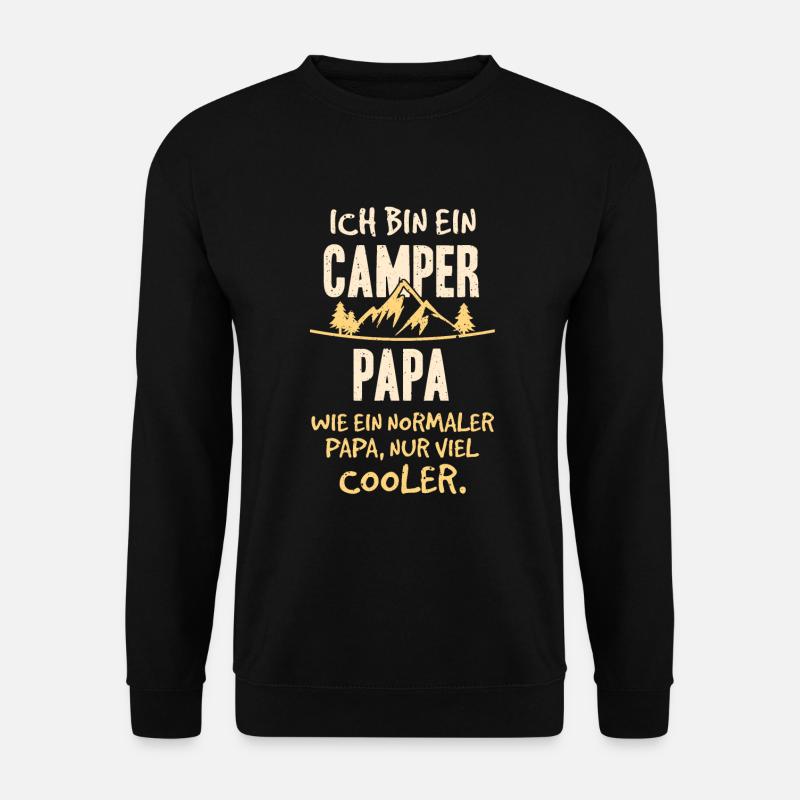 Camper Papa Geschenk - Unisex Pullover - Schwarz
