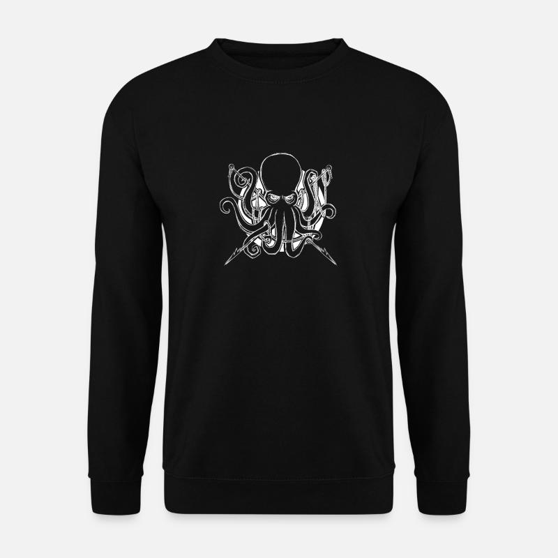 octopus - Unisex Sweatshirt - black