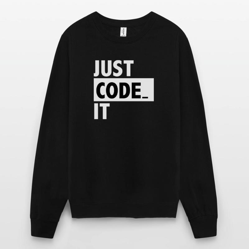 just code it Sweat-shirt Unisexe