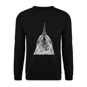 Narwal - Unisex Pullover - Schwarz - Vorne - Alina (178cm) & Michal (187cm)