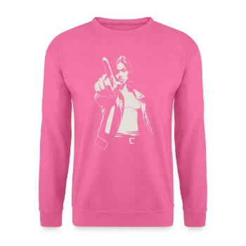 Fais pas ça! - Sweat-shirt Unisexe - rose - Devant