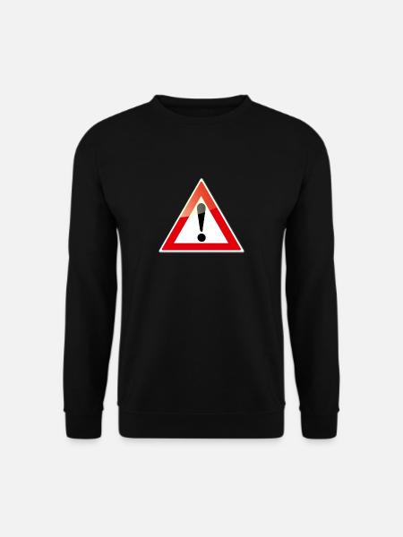 Danger - Unisex Sweatshirt - black