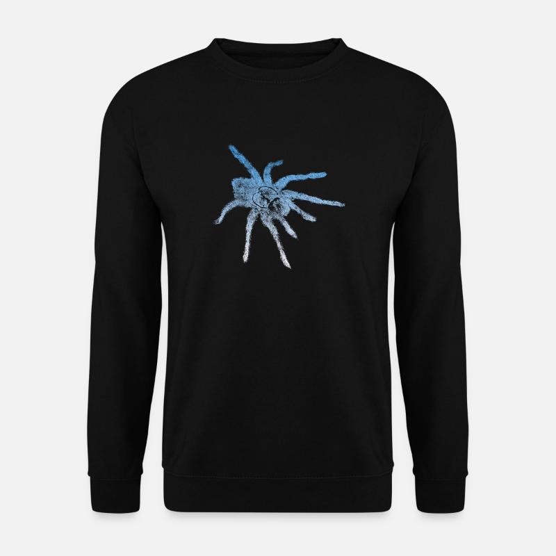Vogelspinne Tarantel Arachniden Spinne Spinnen - Unisex Pullover - Schwarz