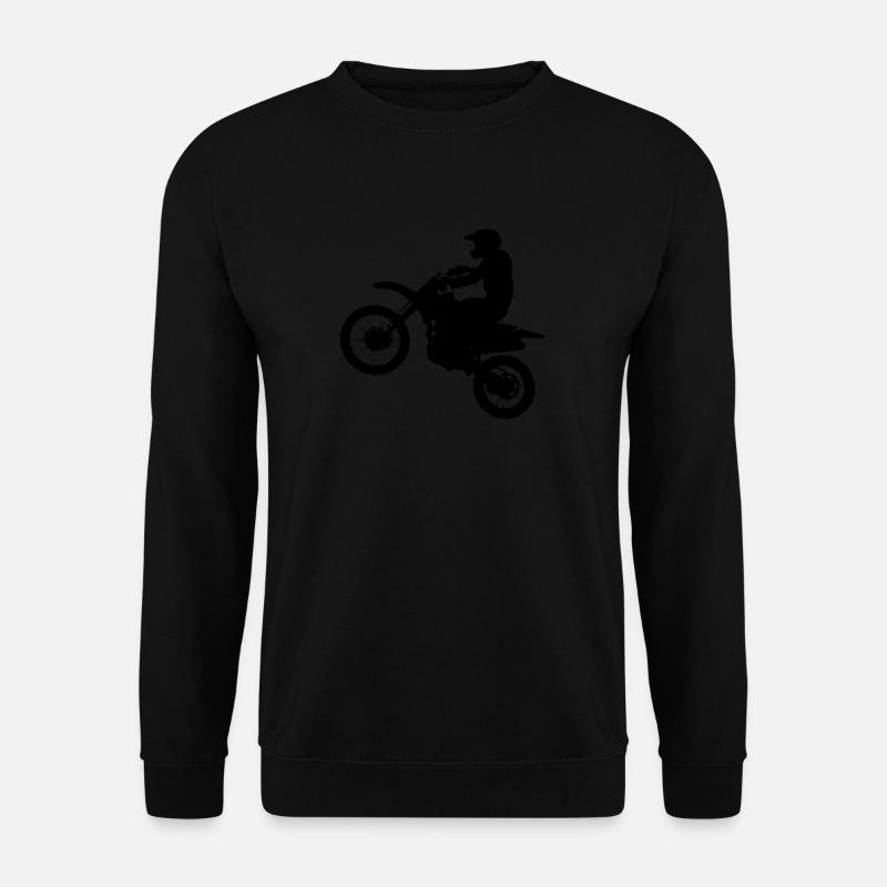 Motorcross - Unisex Pullover - Schwarz