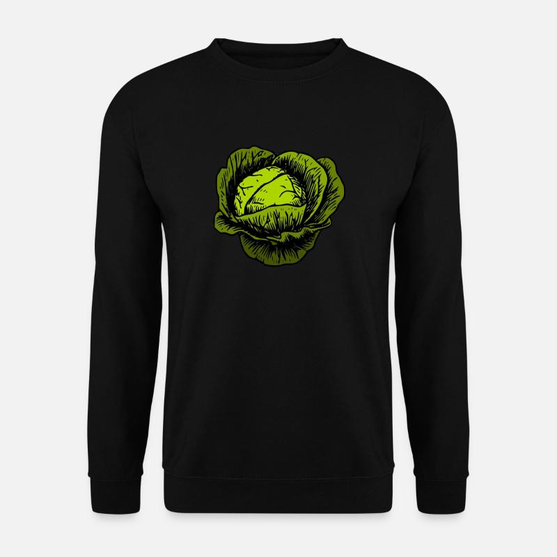 cabbage - Unisex Sweatshirt - black