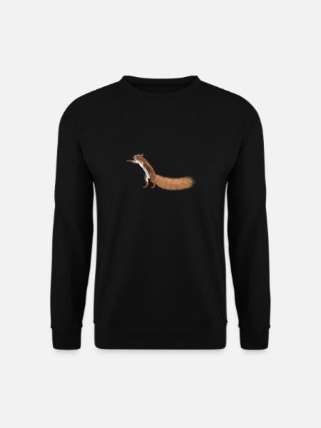 squirrel - Unisex Sweatshirt - black