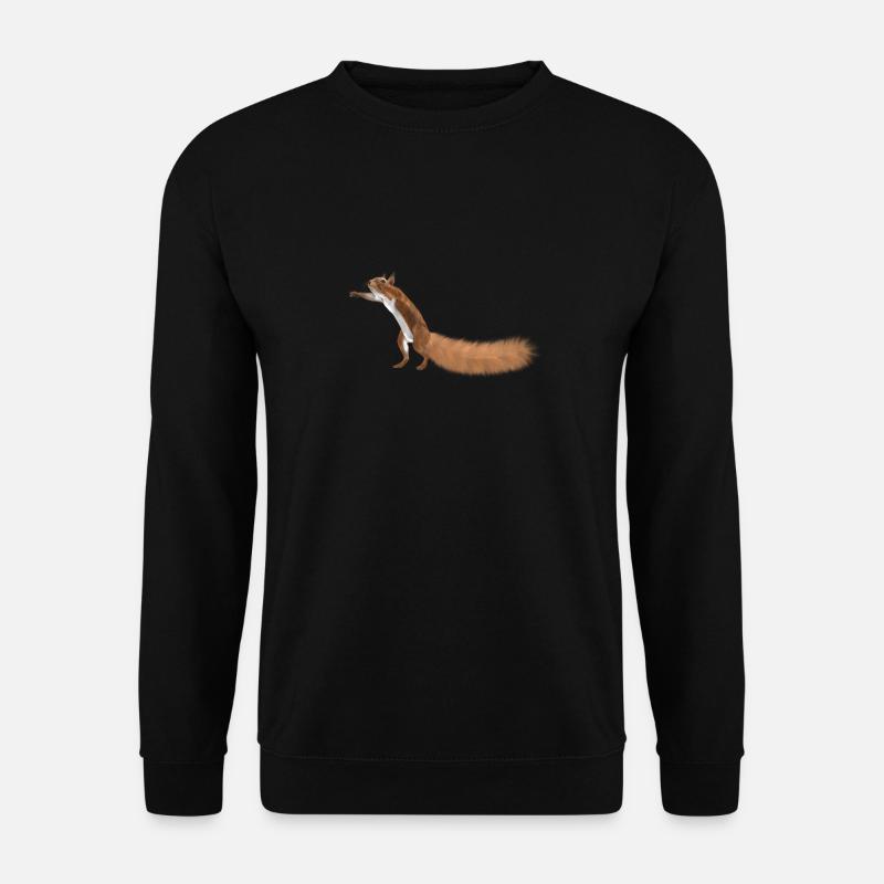 Eichhörnchen - Unisex Pullover - Schwarz